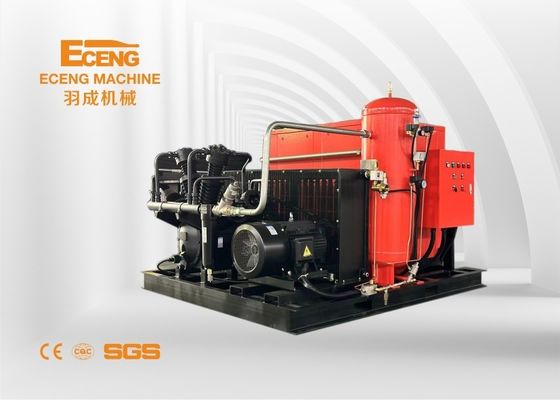 Luftkompressor-Verstärker- 8.0m3/Min For-HAUSTIER Flaschen-Schlagindustrie der Schrauben-40Bar