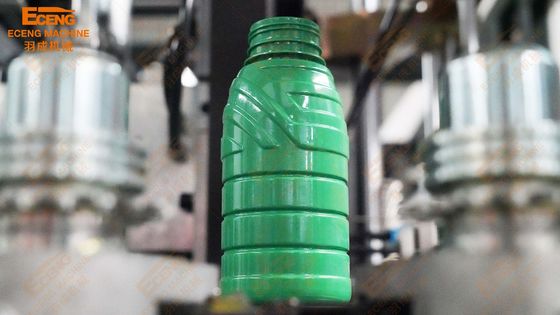 Orange 4 Hohlraum automatische HAUSTIER Plastikflaschen-Schlagmaschine 9kg/Cm2