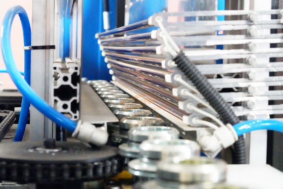 HAUSTIER-Flaschen-Schlagmaschine 50HZ 2200BPH der manuelle Handh2 Fütterungsfür industriellen Gebrauch