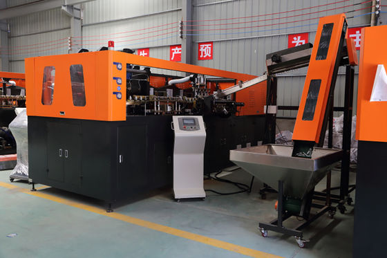 Vollautomatisches Haustier-lineare Flaschen-Blasformen-Maschine Dreiphasen-100mm 2L