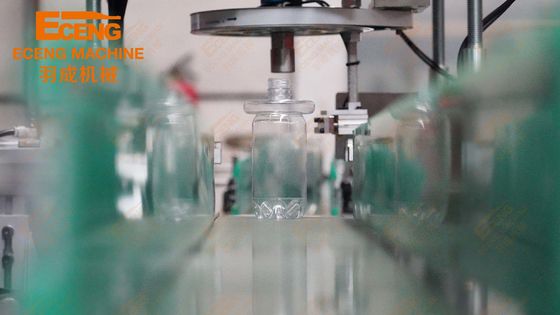 Haustier-Flaschen-Mund-Hals-Schneidemaschine-automatischer industrieller kundenspezifischer Servoplastik