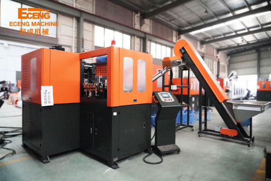 3 Hohlraum-Haustier-Flaschen-Schlagmaschine Eceng Q4500 vollautomatisch