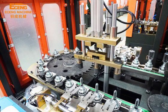 3 Hohlraum-Haustier-Flaschen-Schlagmaschine Eceng Q4500 vollautomatisch