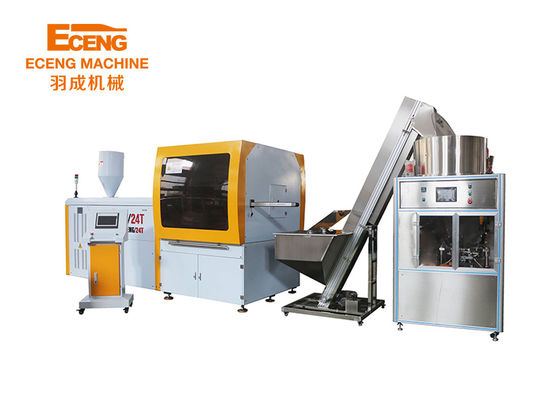 24 Hohlräume PP Kappe Druckformmaschine mit hydraulischem System