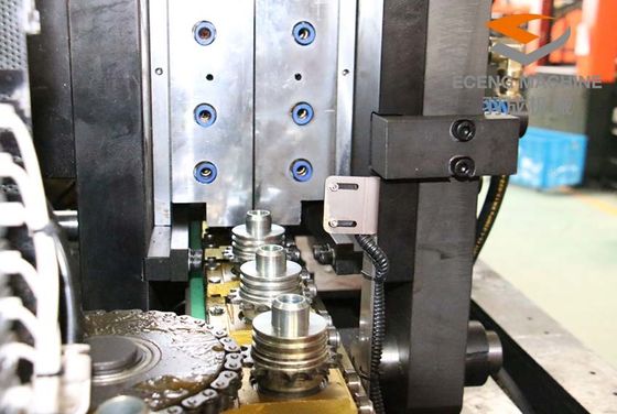 HAUSTIER 52kW Ausdehnungs-Blasformen-Maschinen-Flaschen-Hersteller XINJE PLC-Steuerung