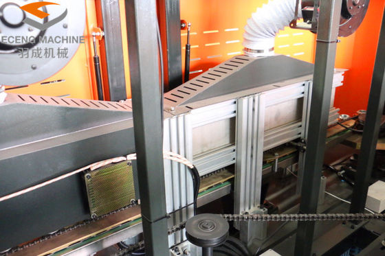 Plastik4 Hohlraum HAUSTIER Schlagmaschine 6000 Bph PLC-Steuerung